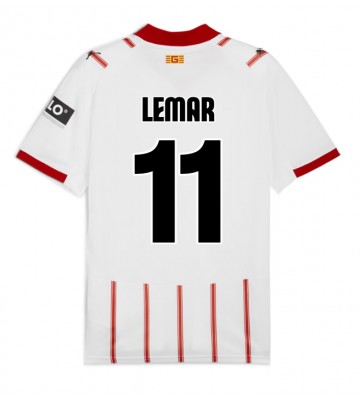 Girona Thomas Lemar #11 Hjemmebanetrøje 2025-26 Kortærmet